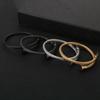 Pulsera de alambre de acero con clavos nueva, directa de fábrica, joyería de metal de acero inoxidable con personalidad simple europea y americana