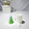 Molde de Silicona para Vela Aromática de Árbol de Navidad Navidad DIY Piedra Difusora Jabón Hecho a Mano Yeso Herramienta de Molienda Molde de Pegamento
