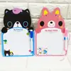 Quadro branco infantil em formato de animal quadro de escrita infantil quadro de mensagens para rabiscos quadro de desenho para pendurar com caneta para quadro branco