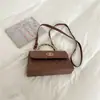 Bolsa Tote Versátil com Alça Nova Outono Cross2026 para Mulheres Moda Corrente de Malha Diamante Bolsa de Ombro Transversal Porta-Moedas