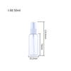 Spot atacado 30ml100ml garrafa de spray de plástico pet cosméticos transparentes álcool desinfetante sub-embalagem garrafas pequenas