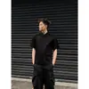 Camisa Polo de Verano 2025 Cleanfit de Manga Corta Sencilla de Color Puro Cuello Solapa Ligera Madura Ajustada para Viajero Camiseta Casual de Hombre