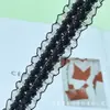 Renda Elástica Colorida de Nylon Bidirecional para Roupas Íntimas, Acessórios de Roupas DIY Feitos à Mão, Banda Elástica de Renda