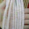 Vidro Cristal Imitação Jade Cor Sólida Não Desbota 6*8mm Contas Espaçadoras Semi-Acabadas Acessórios para Pulseira Colar DIY Acessórios Atacado