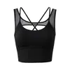 Chaleco deportivo de verano para mujer con almohadillas en el pecho, top de yoga todo en uno para moldear la espalda de Pilates, shorts de entrenamiento para correr y fitness