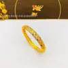 Fornecimento ao vivo pulseira cauda de fênix banhada a ouro de cobre feminina moda alta qualidade oca baioneta dragão fênix pulseira de casamento atacado