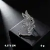 Broche de traje de alta gama, exquisita hebilla de alfiler antiexposición de lujo, exquisito alfiler de ramillete, accesorios de lujo de alta gama para mujer