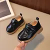 Zapatos de bebé, zapatos de cuero estilo británico, zapatos para niños y niñas, zapatos para niños pequeños, zapatos de bebé con suela de goma, zapatos sencillos, zapatos pequeños de cuero