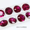 Colar de Joias Dongzhou Cristal Pedra Redonda Flor Pontiaguda Costas Pontiagudas Strass Inlaid com Diamantes Acessórios DIY Strass de Vidro Customização