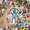 100 casco de seguridad caja de herramientas soldador electricista pegatinas de graffiti cuaderno patineta equipaje pegatinas impermeables