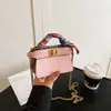 Bolsa Infantil 2026 Novo Modelo Alta Qualidade Design de Nicho Versátil Mini Ombro Transversal Mini Batom Pequena Bolsa Quadrada