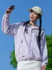 Roupas de Proteção Solar Estilo Montanha Jiaoxia para Mulheres, Roupas de Proteção Solar de Verão Anti-UV Largas e Respiráveis para Homens, Jaqueta Leve e Fashion