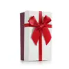 Caja de Regalo Exquisita con Lazo para el Día del Maestro, Caja de Recuerdo para Festividades, Caja de Tapa y Base, Caja de Regalo para el Día de San Valentín al por Mayor
