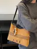 Bolsa Transversal para Mulheres, Bolsa de Ombro Retro Fosca Versátil, Bolsa Transversal Simples da Moda Casual, Bolsa Saco para o Dia a Dia