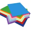 Cartulina de colores cartulina dura hecha a mano de colores papel para manualidades infantiles A4 papel de colores 8k jardín de infantes estudiantes de primaria A3 origami al por mayor