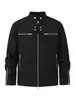 Chaqueta funcional corta de alta gama para hombre, primavera/otoño 2026, chaqueta de corte holgado con cuello alto, top moderno y elegante estilo coreano