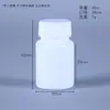 Fornecimento de fábrica 200cc150cc120cc frasco para comprimidos de cálcio Frasco branco para cuidados com a saúde frasco para cápsulas frasco com embalagem à prova de luz