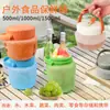Cubo de Conservación de Silicona para Productos Nuevos Transfronterizos Cubo de Conservación de Frutas, Alimentos y Bebidas Cubo de Conservación de Silicona Sellado Congelable Portátil