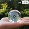 Mantra Completo del Sutra Lingyan Piedra de Mantra de Cristal Altar para Liberación Animal y Adoración, Bola de Cristal Grabada con Láser 3D para Sala de Estar y Estudio