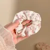 Goma para el pelo tipo scrunchie oversized de estilo coreano con múltiples capas, liga para el pelo de estilo perezoso, cuerda para coleta, accesorio para el pelo de alta gama