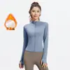 Conjunto de Yoga Plus Size com Veludo Feminino Slim Fit Gola Alta Manga Longa Alta Elasticidade Amigo da Pele Inverno Pilates Fitness Conjunto Esportivo
