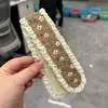 Diadema de lana tejida con cinta mágica para lavarse la cara, diadema para mujer, adhesivo para flequillo, herramienta para arreglar el cabello, accesorio adhesivo para el cabello