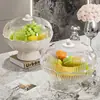 Mesa de Centro, Prato de Frutas Secas, Cesta Escorredora, Cesta de Frutas Doméstica, Prato Doce de Luxo, Acessível para Sala de Estar, Novo Luxo 2025 Prato de Frutas