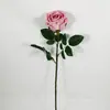Rosa biónica rama única tacto hidratante rosa racer decoración del hogar arreglo floral rosa de boda
