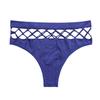 Tanga de Malla Sexy Sin Costuras Transfronteriza de Alta Elasticidad Ropa Interior para Mujer Algodón Cintura Media Talla Grande Ropa Interior para Mujer 1125