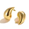 Pendientes grandes de gota de agua de Amazon para mujer, cobre chapado en oro, retro francés, elegantes, pendientes de moda europea y americana