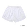Pantalones de seguridad de encaje de verano Kimkailai estilo princesa sueltos finos pantalones para el hogar se pueden usar por dentro y por fuera leggings anti-luz para mujer