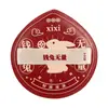 Set de Borlas Xixi Shilaiyun Súper Suave No Absorbe Polvo Esponja de Maquillaje Húmeda y Seca Borla de Polvo Forma de Gota Brocha para Corrector