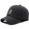 Ruiya Selecciona Cuidadosamente Gorras de Béisbol Engrosadas para Hombres de Mediana Edad y Mayores, Gorras de Béisbol de Invierno para Hombres de Mediana Edad y Mayores, Cálidas y Protectoras para los Oídos