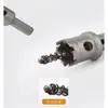 Abreagujeros de Acero Inoxidable de Aleación Dura de Gama Alta, Broca Escariadora de Metal TCT Dura para Aleación de Aluminio, Placa de Hierro y Bloque de Hierro