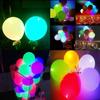 Luz de globo luminoso led decoración de hotel diseño de fiesta de cumpleaños luz de globo de látex luminoso led bola
