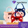 Bolsa de feltro Bolsa de desenho animado Pequeno tigre Bolsa de feltro Bebê Lua cheia 100 dias Festa de aniversário Sacola de presente Bolsa popular