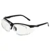 Han Meng Gafas Deportivas para Ciclismo de Día y Noche, Doble Uso, Cortavientos, con Visera, para Exteriores, Cortavientos, contra Arena, de Colores, Gafas Polarizadas