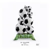 Nuevo globo de papel de aluminio con forma de trofeo de fútbol de pie de gran tamaño temático del Mundial para decoración transfronteriza