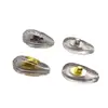 Almohadillas Nasales para Airbag con Núcleo Metálico, Accesorios de Silicona Suave para Gafas, Antideslizantes, Cómodas, Almohadillas Nasales Transparentes, Clip para Gafas de Sol