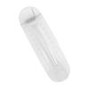 Pinza Grande de Pato Frosted Viento Pinza para el Cabello Estilo Fresco Mori Color Caramelo Avanzado Pinza para el Cabello Cabeza Trasera Disco Ovalado