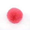 En Stock Suministro Directo DIY Bola de Pelo Falso de Conejo Lindo Colgante de Llavero de Bola de Pelo Colgante de Bolso Accesorio de Bola de Felpa Colgante