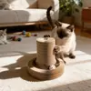 Tazón Plegable Magnético Deformable Estilo Acordeón Multifuncional para Gato, Rascador para Gato, Tabla Rascadora para Gato para Todas las Estaciones, Juguete para Gato Duradero y Resistente a los Arañazos