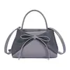 Bolso bandolera muy elegante con lazo para mujer, nuevo modelo 2026, bolso de mano chic y simple, bolso de hombro dulce y único