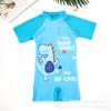 Traje de baño infantil lindo elástico una pieza caricatura secado rápido niños playa aguas termales piscina protección solar venta al por mayor
