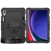 Funda Adecuada para Tableta Samsung Tab S9 Fe Plus 12.4 con Soporte Giratorio X610 Funda Protectora de Cobertura Total a Prueba de Tres