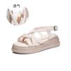 Sandalias de Suela Disolvente para Mujer, Nuevo Estilo Verano 2026, Zapatos de Mujer Cómodos y de Moda, Hebilla Estilo Chanel, Zapatos Casuales Versátiles de Suela Gruesa