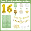 Paquete de Banderín con Bandera de Globo Digital Verde Oliva Nuevo de 32 Pulgadas Transfronterizo Decoración para Fiesta de Cumpleaños de Niños y Adultos
