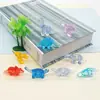 Adornos de Cristal Transparente de Dinosaurios, Tyrannosaurus, Brachiosaurus, Triceratops Mixtos, Accesorios para Manualidades, Juguetes Divertidos para Niños en Stock