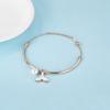 Pulsera de Diamantes Genuinos Más Vendida Transfronteriza, Pulsera de Diamantes de Alta Gama de Lujo Ligero, Pulsera Abierta de Nicho Estilo Ins, Accesorio de Joyería