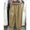 Algodão Boa Qualidade Formato de Pera Corpo Calça Casual Reta Feminina Verão Tamanho Grande Cintura Alta Emagrecedor Solto Macacão Harlan